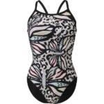 ARENA Damen Schwimmanzug WOMEN'S BUTTERFLIES SWIMSUIT LIGHT DROP