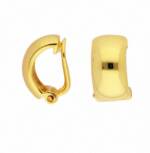 Adelia's Paar Ohrclips Damen Goldschmuck 1 Paar 333 Gold Ohrringe / Ohrclips, 333 Gold Goldschmuck für Damen