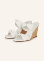 Aquazzura Wedges Twist weiss