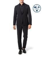 BOSS Black Herren Anzug schwarz Slim Fit