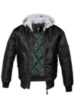 Brandit Anorak "Brandit Herren Hooded MA1 Bomber Jacket", (1 St.), mit Kapuze