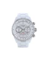 CHANEL Pre-Owned 2000 pre-owned J12 Chronographe 41mm - Weiß