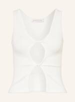 CHRISTOPHER ESBER Top OPEN TWIST TANK mit Cut-outs