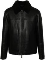 Calvin Klein Jacke aus Faux Shearling - Schwarz