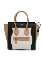 Céline Pre-Owned 2011 micro Tricolor Luggage Tote Satchel-Tasche - Braun