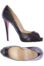 Christian Louboutin Damen Pumps, grau, Gr. 40