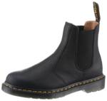 DR. MARTENS Chelseaboots "2976", Schlupfstiefel, Stiefelette mit Stretcheinsätzen, schmale Form