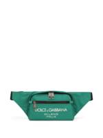 Dolce & Gabbana Gürteltasche mit Logo-Prägung - Grün