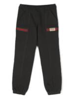 Gucci Kids Jogginghose mit Gucci-Etikett - Grau