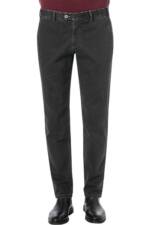 HTL Herren Chino grau Baumwolle Slim Fit