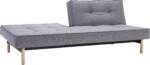 INNOVATION LIVING ™ Schlafsofa "Splitback, Schlafsofa, 3-Sitzer, Gästebett", Schlaffunktion, stylisch, Metallbeine, Komfort, Mehrfunktionssofa