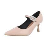 Ital-Design Damen Abendschuhe Elegant Schnürpumps (87118064) Pfennig-/Stilettoabsatz Schnür- & Riemchenpumps in Beige