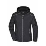 James & Nicholson Sportliche, funktionale Outdoorjacke Damen JN1117 Gr. 2XL black/silver