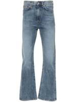 Jeanerica Phoenix Bootcut-Jeans mit hohem Bund - Blau