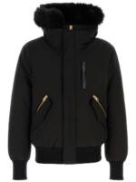 Mackage 'Dixon' Daunenjacke mit Kaninchenpelz - Schwarz