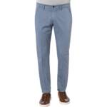 Mason's Herren Chino blau Baumwolle Slim Fit