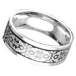 Order & Smile Schmuck Fingerring Edelstahl Ring mit Tribal