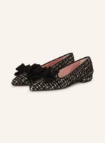 Pretty Ballerinas Ballerinas Clementine Mit Glitzergarn schwarz