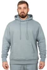 Reichstadt Trainingspullover Sport Herren Hoodie 23RS034 Grey L mit Eleganten Details