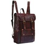 STILORD Notebook-Rucksack "Manila" Vintage Leder Rucksack Damen Herren