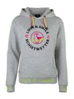 Schietwetter Kapuzenpullover Damen Hoodie "Fernrohr Fenja