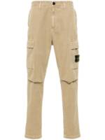 Stone Island Cargohose mit Kompass-Patch - Braun