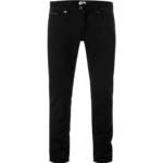 TOMMY JEANS Herren Jeans schwarz Baumwoll-Stretch