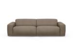 TRENDMANUFAKTUR Big-Sofa Braga, mit hochwertigem Kaltschaum, Megasofa, in Cord erhältlich, modernes Big-Sofa, Couch mit hohem Sitzkomfort, 254/72/107 cm (B/H/T)