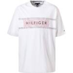 Tommy Hilfiger Herren T-Shirt weiß Baumwolle Slim Fit