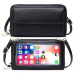 Truyuety Umhängetasche Handytasche zum Umhängen Damen Handtasche Touchscreen Handytasche