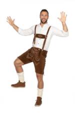 Wilbers Trachten-Kostüm Lederhose Wiesn Tracht Herren Oktoberfest Kostüm Bayerische Mode