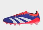 adidas Predator Elite AG Fußballschuh - Damen, Lucid Blue / Cloud White / Solar Red