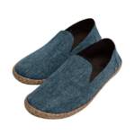 virblatt Espadrilles Herren & Espadrilles Damen, Jute, Sommerschuhe Ballerinas Espadrille Vollgummisohle, leichter Sommerschuh