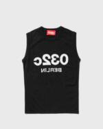 032c HOLLYWOOD TO BERLIN SELFIE TANK men Tank Tops|Vests black in Größe:S