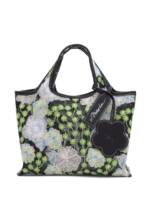 3.1 Phillip Lim Market Handtasche mit Blumenstickerei - Schwarz