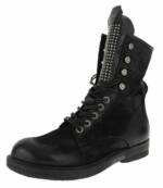 A.S.98 A.S. 98 Damen Boots im Biker Look Schnürstiefel