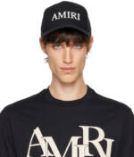 AMIRI Black 'Amiri' Core Logo Trucker Cap