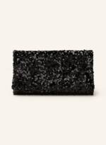 Abro Clutch Mit Pailletten schwarz