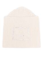 Acne Studios Beanie mit Kristallen - Nude