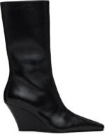 Acne Studios Black Brancesca Boots