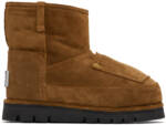 Acne Studios Brown Low Jeans Suede Boots