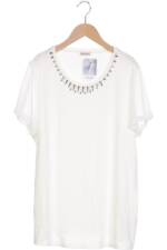 Alba Moda Damen T-Shirt, cremeweiß, Gr. 46