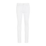 Amiri - White Cotton Released Hem Skinny Jeans - Größe 33 - weiß