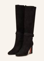 Aquazzura Stiefel Very Bow Tie schwarz