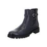 Ara Tulsa - Damen Schuhe Stiefelette Glattleder schwarz