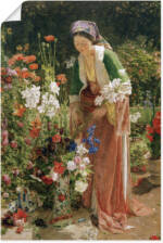 Artland Kunstdruck "Im Garten des Beis", Bilder von Frauen, (1 St.), als Alubild, Leinwandbild, Wandaufkleber oder Poster in versch. Größen