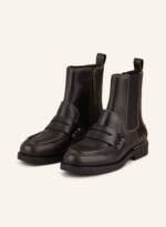 Ash Chelsea-Boots Wings Mit Nieten schwarz