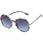 BEZLIT Eyewear Sonnenbrille Rundglas Designer Damen Sonnenbrille (1-St) mit violette, blau und schwarzen Linsen