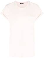 Balmain T-Shirt mit Logo-Print - Rosa