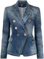 Balmain - Tailored Denim Jacket - Größe 36 - blue